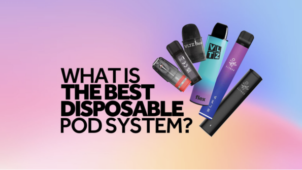 Vape descartável: Imagem mostrando diferentes modelos de vapes descartáveis em uma mesa, prontos para uso.