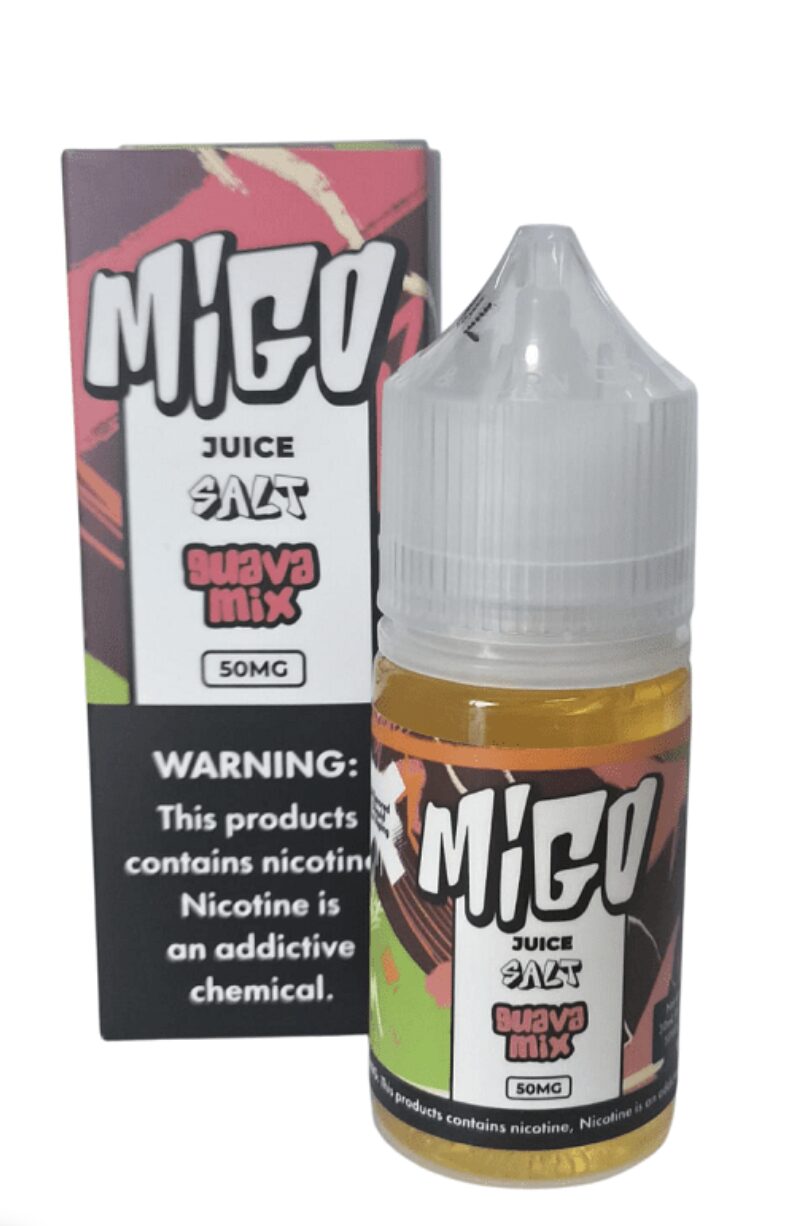 Guava Mix Salt Migo - Melhores Juices, Vapes e Pod System | BRLiquids
